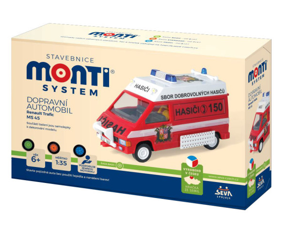 Vista Monti 45 Fire Brigade - Renault Trafic