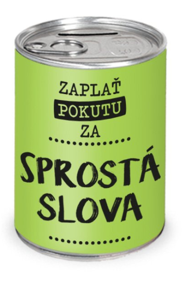 Nekupto Humorná pokladnička Sprostá slova