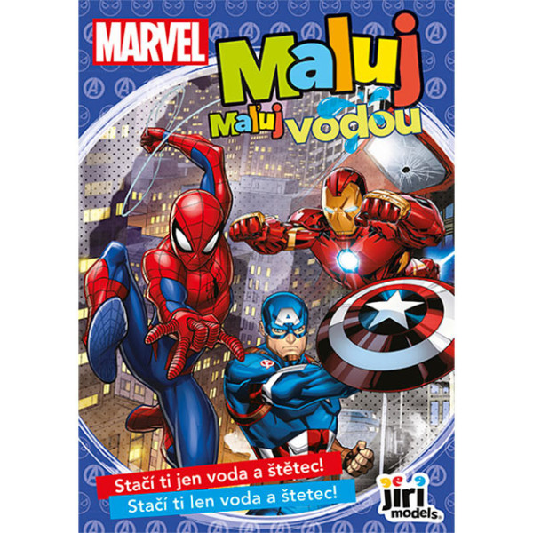 Models Maluj vodou A5 Marvel