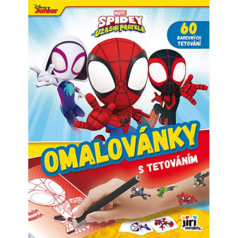 Models Omalovánky s tetováním Spidey