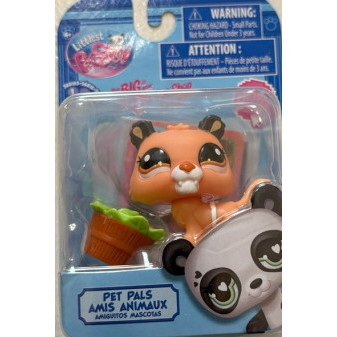 Littlest Pet Shop 1 figurka - oranžový tygřík