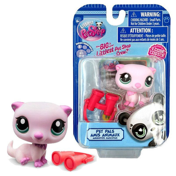 Littlest Pet Shop 1 figurka - vydra