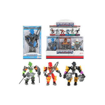Robot bojovník plast 12cm 6 druhů