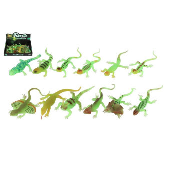 Plaz Zvířátko svítící ve tmě silikon 16cm mix druhů