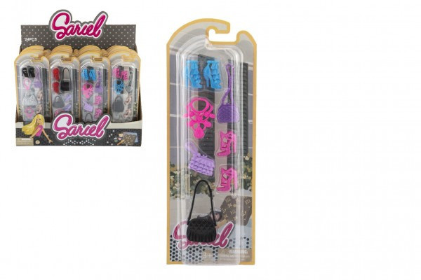Doplňky boty pro panenky Barbie mix druhů na kartě