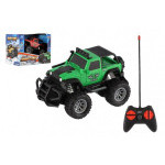 Auto RC Off-Road terénní plast  na dálkové ovládání 14cm na baterie 27MHz  v krabičce