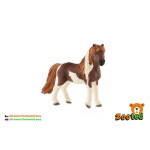 Zooted Kůň domácí Shetlandský pony 12cm