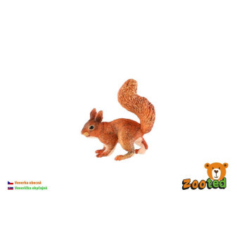 Zooted Veverka obecná 9 cm v sáčku