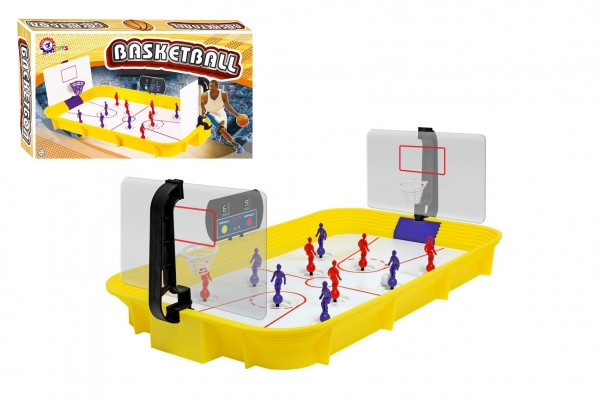 Košíková Basketbal společenská hra plast v krabici 53x31x9cm