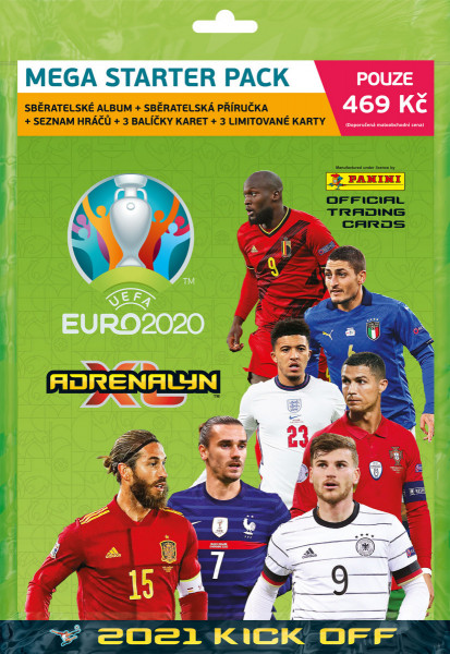 Panini EURO 2020 ADRENALYN 2021 KICK OFF starter set