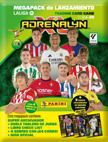 PANINI LALIGA 2024/2025 - ADRENALYN karty - starter set