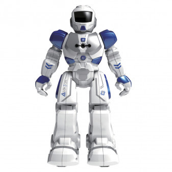 Made Robot Viktor modrý na IR dálkové ovládání 26 cm Zigybot