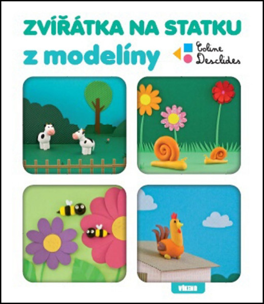 Zvířátka na statku z modelíny