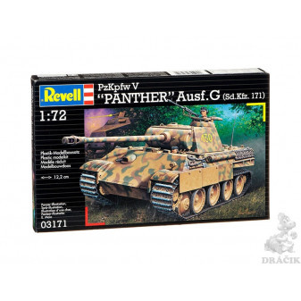 Revell 03171Plastic ModelKit tank Kpfw. V Panther Ausg. G 1:72