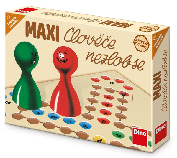 Dino Trénink paměti: Maxi Člověče nezlob se velké figurky