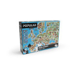 Popular Puzzle - Mapa Evropy, 160 ks