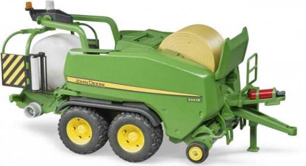 Bruder 2032 Balíkovač slámy JOHN-DEERE C441R