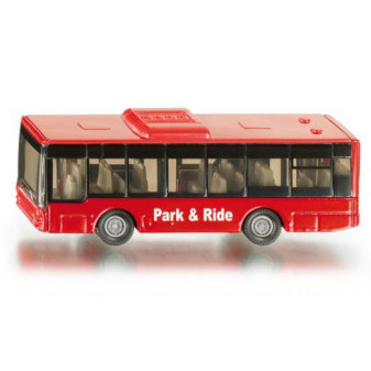 Siku 1021 Městský autobus červený