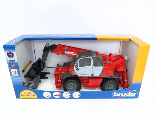 Bruder 2129 Manitou MRT2150 teleskopický nakladač manipulátor