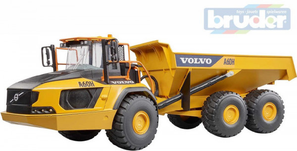 Bruder 2455 Kloubový dampr Volvo A60H