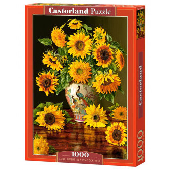 Castorland 103843 Slunečnice ve váze 1000 dílků