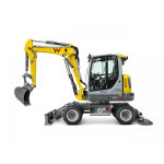 Siku 3560 Mobilní rypadlo Wacker Neuson EW65