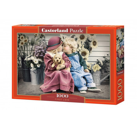 Castorland 104451 puzzle 1000 dílků První láska 1000 dílků