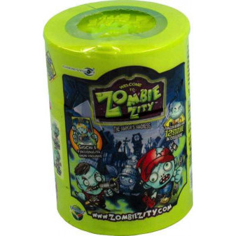 Zombie Zity - Barrel Pack figurka Zombíka v popelnici zombík