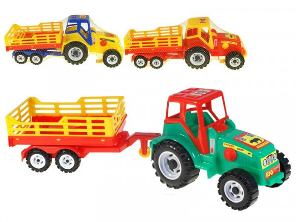 Traktor s přívěsem BIG FARMER