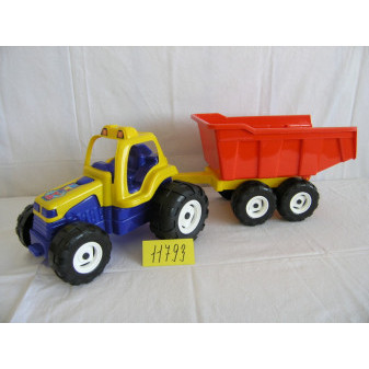 Traktor STEYR s přívěsem velký 66 cm