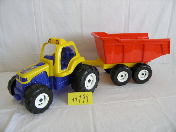 Traktor STEYR s přívěsem velký 66 cm