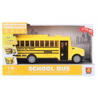 Školní autobus plastový na baterie