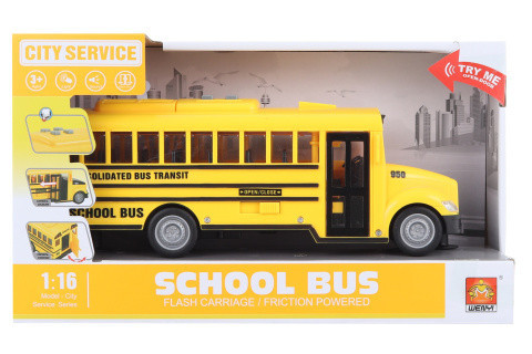 Školní autobus plastový na baterie