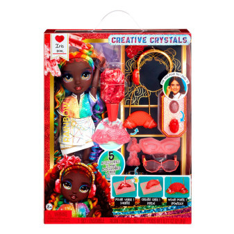 MGA Rainbow High Creative Crystals panenka Amaya Raine