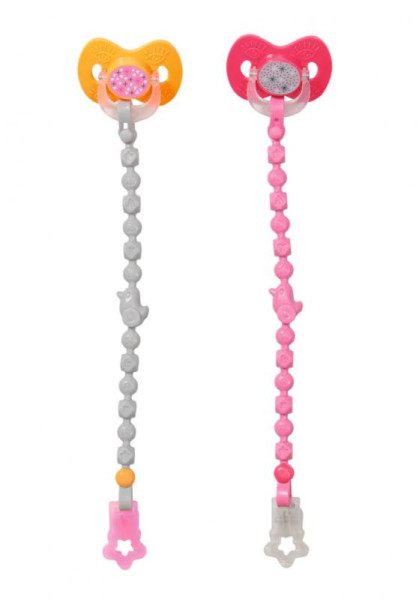 Zapf Creation Baby born 832486 Kouzelný dudlík se sponkou, 2 druhy