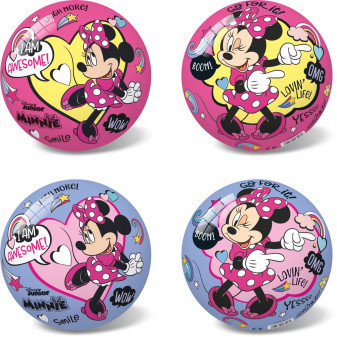 Star Míč Disney Minnie růžový, fialová, 23 cm