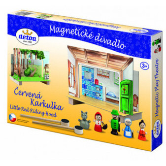 Detoa magnetické divadlo Červená Karkulka