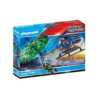 Playmobil® City Action 70569 Policejní vrtulník: Pronásledování padáku