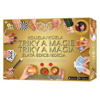 Kouzla triky a magie - Zlatá edice 150 kouzel a triků