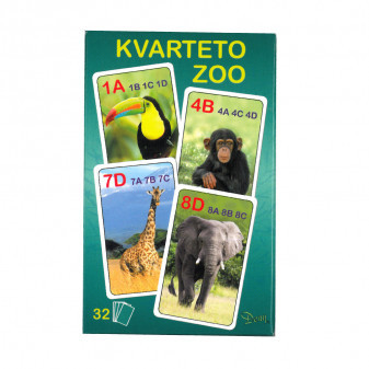 Deny karty kvarteto ZOO