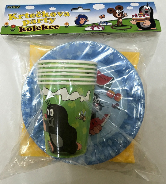 Párty set Krtek a kamarádi 18 ks