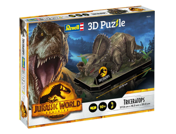 3D Puzzle REVELL 00242 - Jurassic World -  Triceratops