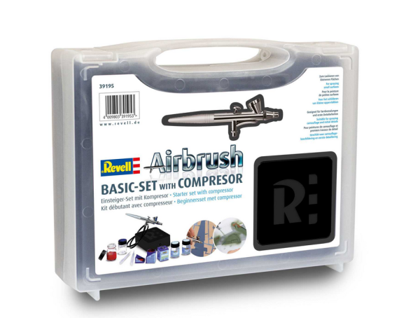 Revell Airbrush Komplet Set 39195 - základní řada s kompresorem (NEW)