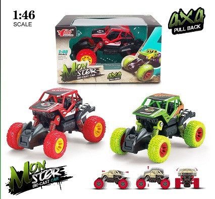 Monster car 1:46 na zpětný chod