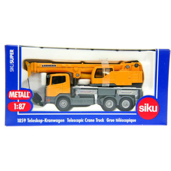 Siku 1859 Teleskopický jeřáb Scania Liebherr 1 : 87