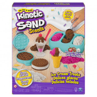 Spin Master Kinetic sand voňavé kopečkové zmrzliny