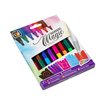 Magická pera 8 ks kouzelné fixy + zmizík