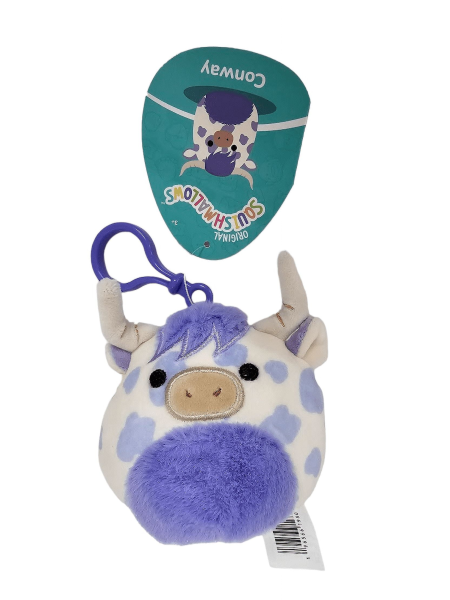 SQUISHMALLOWS Klíčenka Horská kráva - Conway