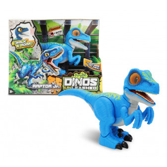 Interaktivní dinosaurus Raptor Jr. modrý