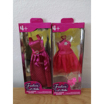 Šatičky pro panenky Barbie s doplňky